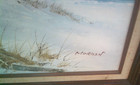 Signed & Framed 20 x 24 Original Oil Painting LighthouseBeach Scene By Morgan  — photo 3