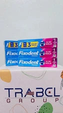 (3 Pack) Fixodent Complete Original Denture Adhesive Cream 2.4 oz - Pack of 3