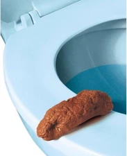 Loftus Gross Party Pooper Fake Poo Toy, Brown, 4" 