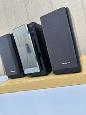 AIWA XR-MS5 CD FM-AM Radio Stereo 2001 Vintage Speakers CD Player Not Working
