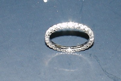Henrich & Denzel  -  Brillant-/Memoire-Ring  - 1,35 Ct - Pt  950  -  Gr. 62