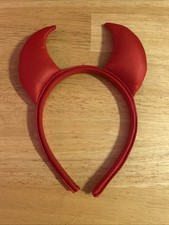 Halloween Devil headband used