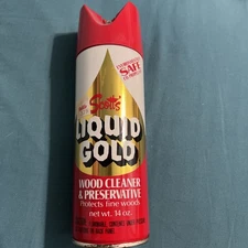 Scotts Liquid Gold Wood Cleaner & Preservative 14oz 80% Full