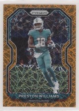 2020 Panini Prizm Lazer Prizm Preston Williams #11 fm0