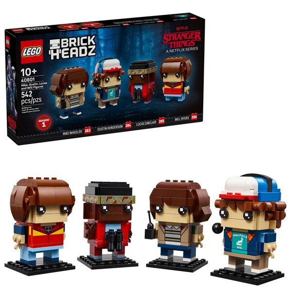Lego® Brickheadz 40801 Mike, Dustin, Lucas Und Will Figuren Exklusiv-image