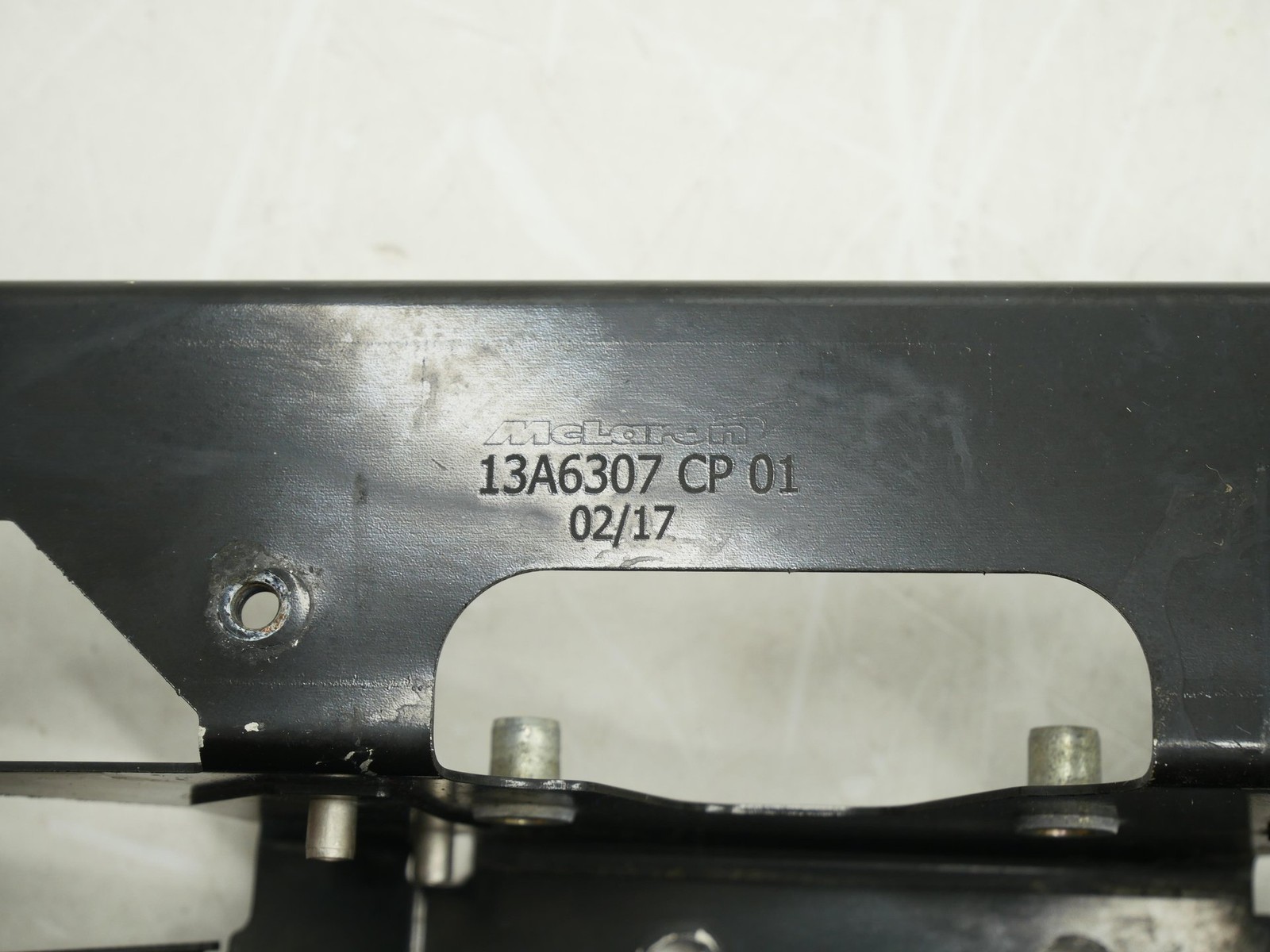 Used Rear Engine Latch Mount Bracket Support 2016-2021 McLaren 570S Deck Lid OEM
