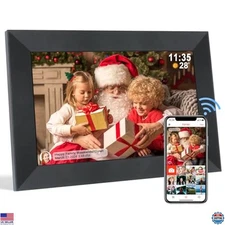 Frameo 10.1" Smart WiFi Digital Picture Frame - 1280x800 IPS, 32GB, Auto-Rotate