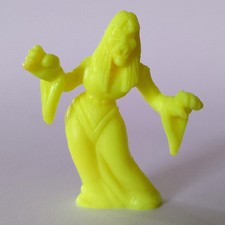 Monster In My Pocket Series 1 #36 Vampiress, Neon Yellow