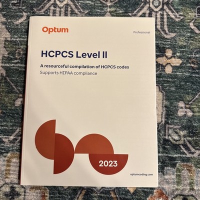 NEW 2023 HCPCS Level II Professional- A Resourceful Compilation of HCPCS Codes 