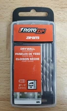 NEW ROTO-ZIP ROTO TOOL GP8 PACK (8) DRYWALL ZIP SPIRAL SAW BITS 1/8"  8243958