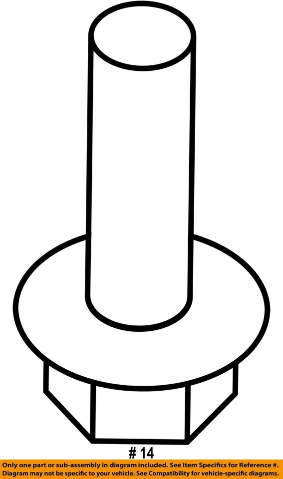 TOYOTA OEM 9046705138 Tornillo para guardabarros revestimiento protector contra salpicaduras cubierta 90467-05138 Foto 2 de 2