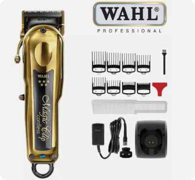 Neu WAHL 5 Star Magic Clip GOLD Haarschneider,Netz / Akku Barber 8148-----700 DE