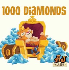 Animal Jam Classic (AJC) 1000 Diamonds **READ DESCRIPTION**