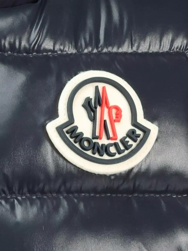 MONCLER ENFANT vest MONTREUIL Blue for boys Size Y14 #SJ857 - Picture 4 of 15