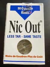 NIC-OUT Cigarette Smoking 29 Filters/holders Cut The Tar