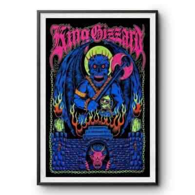 King Gizzard And The Lizard Wizard St Augustine FL Nov 20 2024 Tour Poster