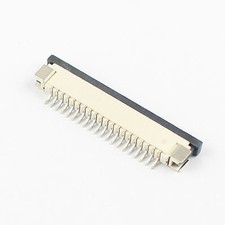 10Pcs FPC FFC 1mm 1.0mm Pitch 20 Pin Drawer Flat Cable Connector Bottom Contact