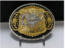 Scorpion Rodeo Western Cowboy Belt Buckle