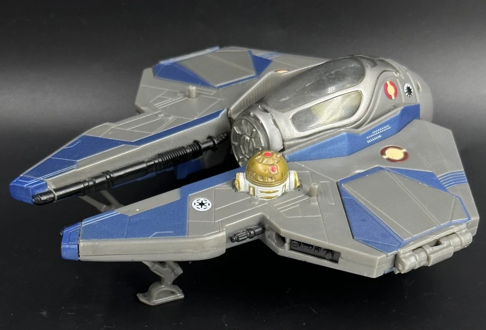 Transformers Star Wars OBI WAN Crossovers 2008 Near Complete Jedi Starfighter  - Image 2 of 4