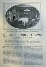 1901 Queen Victoria Balmoral Castle Bagshot Hall Sandringham Kensington Castle