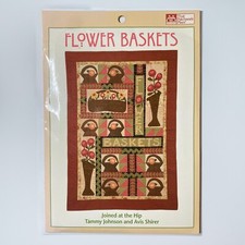 QUILT PATTERN Vintage Flower Baskets Machine Appliqu  by That Patchwork Place