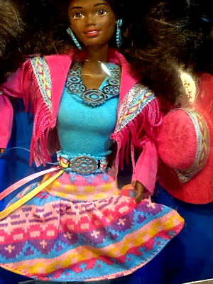 Western Fun Barbie : Vintage African-American Christie NRFB (non