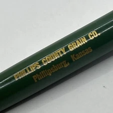 VTG Scripto Ballpoint Pen PHILLIPS COUNTY GRAIN CO. Phillipsburg KS