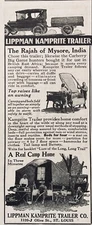 1924 AD(XF6)~LIPPMAN KAMPRITE TRAILER CO. ST. LOUIS, MO. PORTABLE CAMP TRAILER