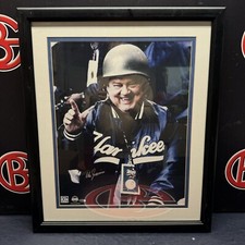 Don Zimmer Autographed New York Yankees Framed 16x20 Photo Signed Steiner 