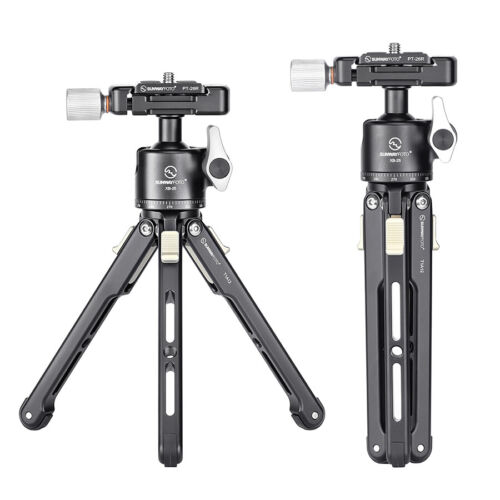 SUNWAYFOTO Alloy Table Top Tripo Dslr Camera Stand for Phone Camera Accessories - Picture 1 of 9