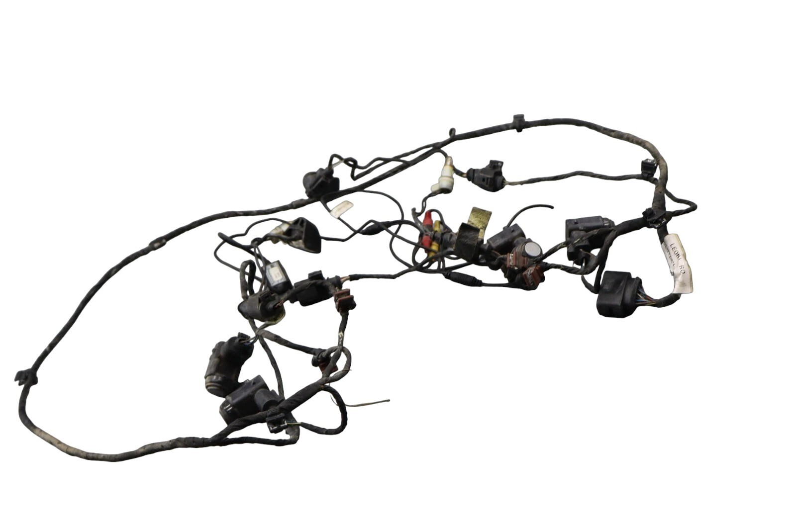 06-08 Bentley Continental Flying Spur Rear Bumper Parking Wire Harness OEM