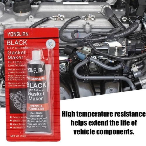 RTV Silicone Instant Gasket Maker black Hi Temperature Sealant 85g-Tube Engine- - Picture 6 of 11