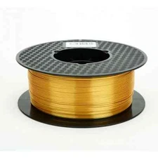 SILK GOLD PLA Filament 1.75mm 1KG 3D Printer Filament 2.2lb Spool 3D Printing