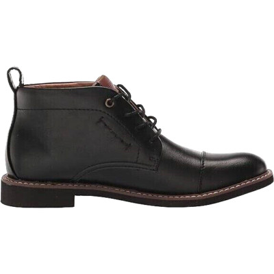 TOMMY HILFIGER GIBBY MEN CHUKKA BOOTS COLOR BLACK 001 SIZE TOMMY HILFIGER GIBBY MEN CHUKKA BOOTS COLOR BLACK 001 SIZE