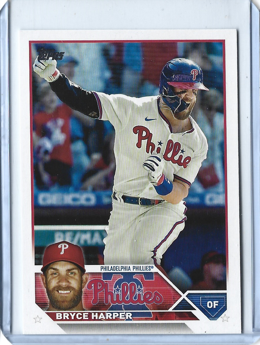 2023 Topps Series 1 ⚾ Bryce Harper ⚾ Card #3