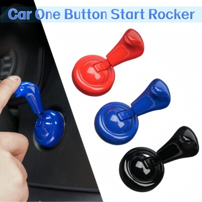 Car Push to Start Ball Rocker One Button Engine Start Stop Lever Cover Joystick