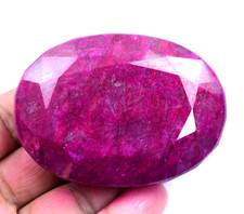 774.0 Ct Natural Huge Red Ruby AGL Certified Earth-Mined Oval Cut Loose Gemstone