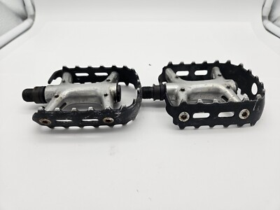 Shimano Deore XT PD-M730 Platform Bear Trap Pedals Vintage