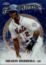 2015 Topps Chrome Dilson Herrera #FSC-16 Future Stars New York Mets 13L