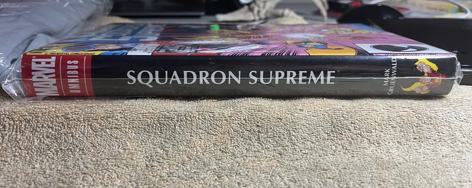 SQUADRON SUPREME Mini Series OMNIBUS HC Marvel By Mark Gruenwald Hyperion VG-NM - Image 2 of 4