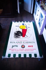 ROLLAND GARROS 1991 BY JUAN MIRO French Vintage Advertising Poster Original