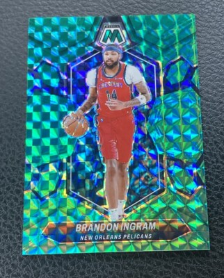 2023-24 MOSAIC BRANDON INGRAM #174 TEAL PRIZM NEW ORLEANS PELICANS /75