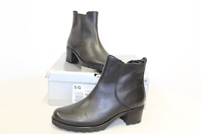 Gabor Sportliche Stiefelette Damen Schwarz Größe 38 Neu