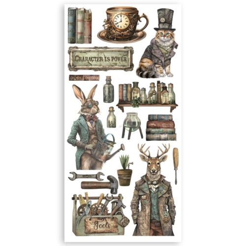 Stamperia - ALTEREGO - RECORTES DE PAPEL DE DOBLE CARA - 6" X 12" - 4 HOJAS - Imagen 2 de 5