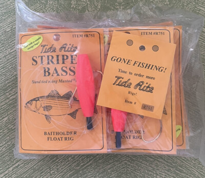 12 packs Tide Rite Baitholder Float Rig With Mustad Hooks R751