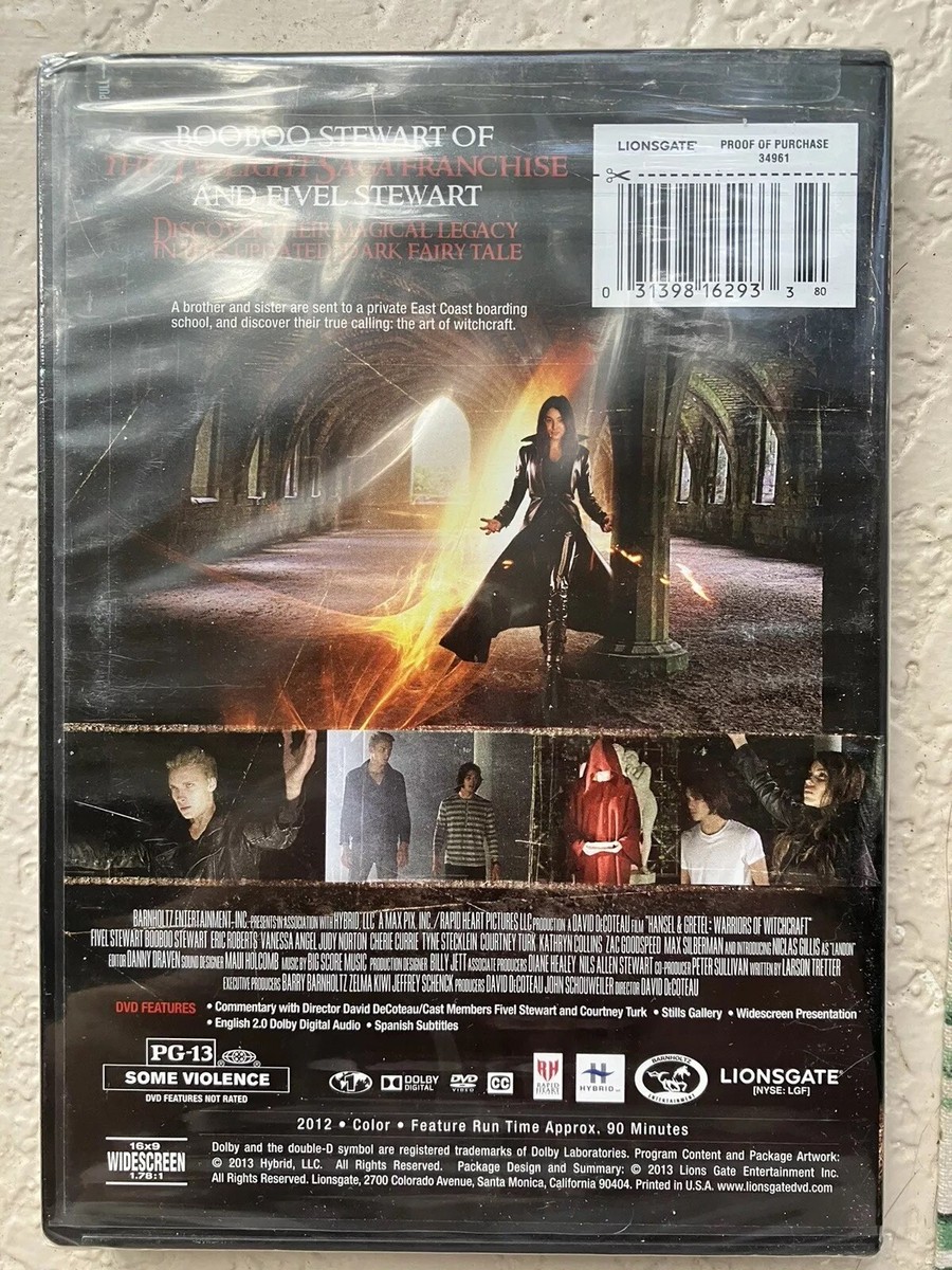 Sweet 　DVD HANSEL & GRETEL WARRIORS OF WITCHCRAFT NEW/SEALED WIDESCREEN DVD