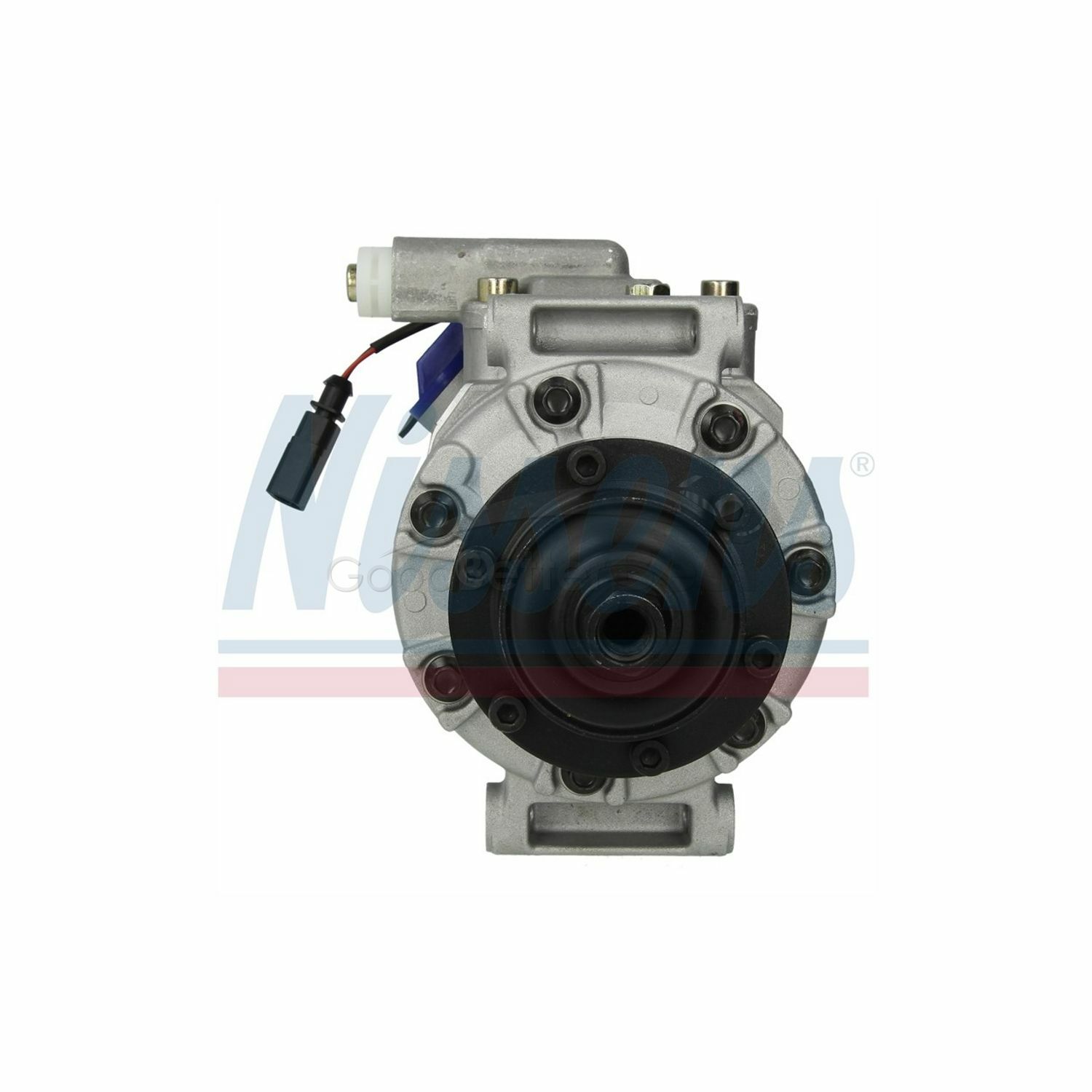 One New Nissens A/C Compressor 89418 400260805 for Audi Lamborghini