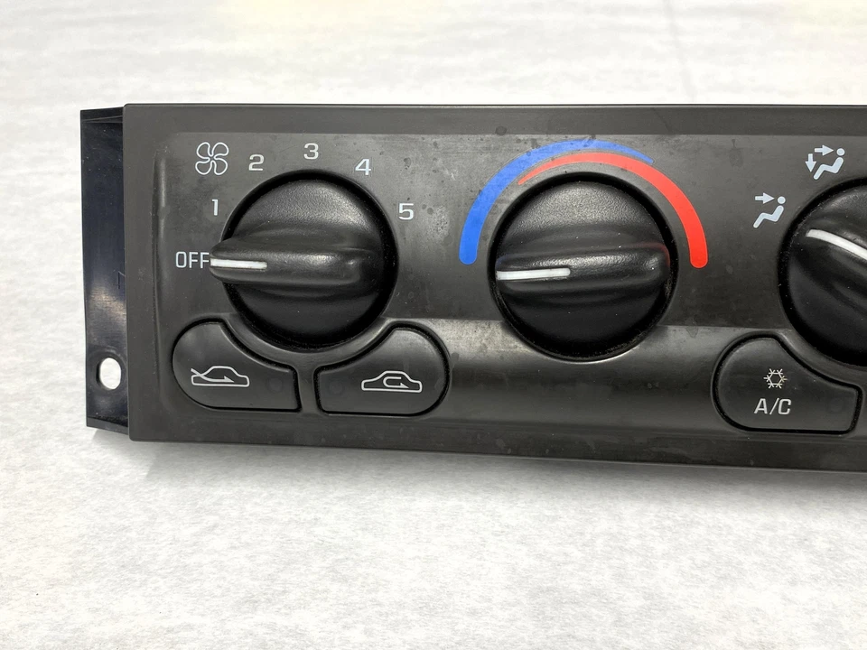 DEFECTIVE 2000 Chevrolet Venture Front Temperature Climate Control Assem G3D Foto 4 de 4