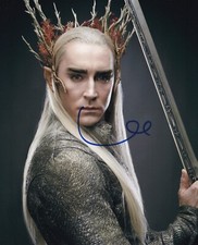LEE PACE signed autograph 20x25cm RINGS HOBBIT in person autograph ACOA