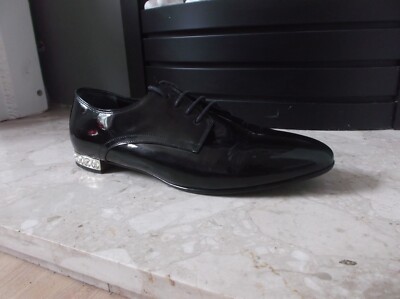 Chaussures Vernies Noires Russell & Bromley Polly - Talon Cristal, Taille 38.5, Occasion